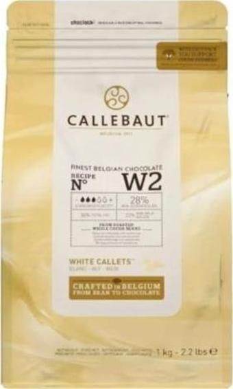 Callebaut Beyaz Damla Kuvertür Çikolata 1 kg