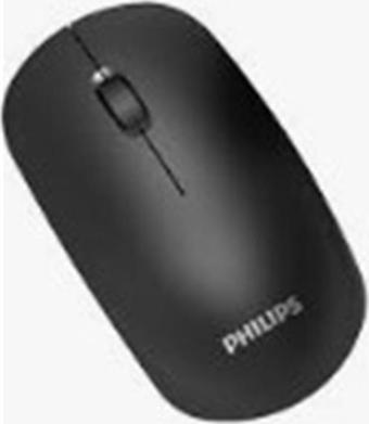 Philips SPK7315 Kablosuz Sessiz Siyah  Mouse (Açma Kapama Tuşu )(Pilleri İçinde)