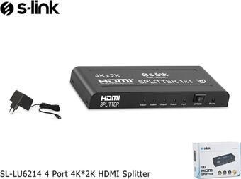 S-link SL-LU613 . 2 Port HDMI Çift Yönlü Switch ve Splitter