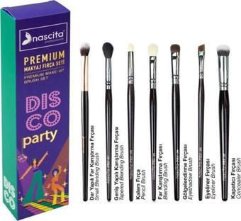 Nascita Premium En Sevilen Disco Party 7'li Makyaj Fırça Seti NASBRUSHSET153