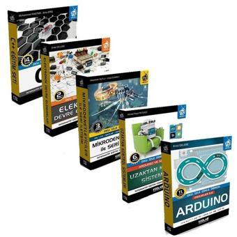 Arduino Eğitim Seti 3-5 Kitap Takım - Komisyon  - Kodlab