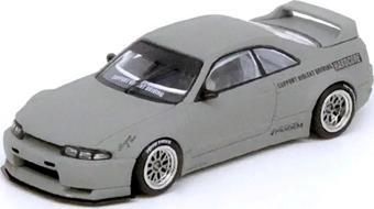 Inno64 1:64 Scale Nissan Skyline GT-R (R33) Pandem Rocket Bunny Cement Grey Matte