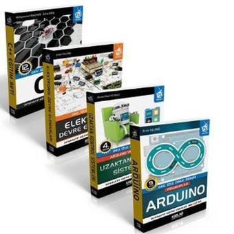 Arduino Eğitim Seti 4 Kitap Takım - Komisyon  - Kodlab