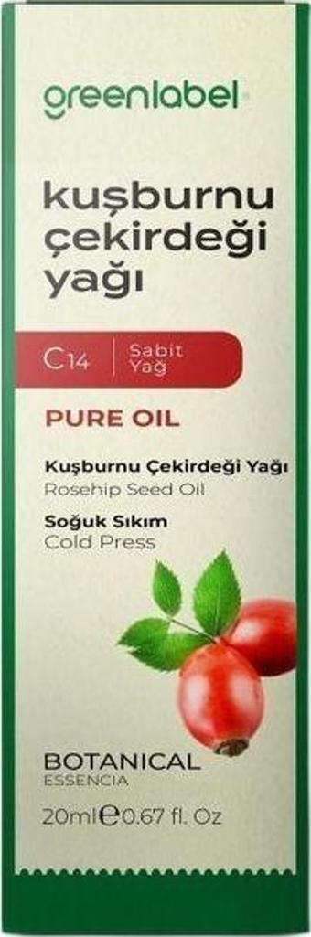 Green Label Kuşburnu Çekirdeği Yağı 20 Ml