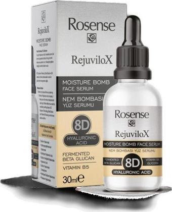 Rosense 8D Hyaluron Ve Beta Glucan Nem Bombası Yüz Serumu 30 Ml