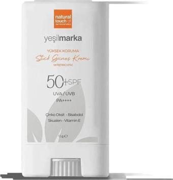 Yeşil Marka Stick Güneş Kremi 50 Faktör (Spf) 12 Gr