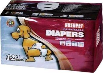 Hushpet Ultra Emici Köpek Külot Çiş Pedi 12'Li Xl