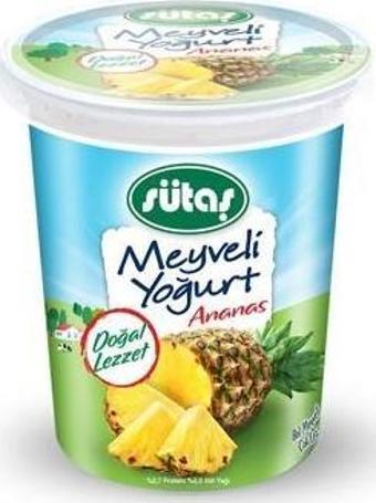 Sütaş Ananaslı Yoğurt 500 g