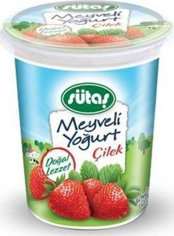 Sütaş Çilekli Yoğurt 500 g