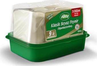 Sütaş Klasik Beyaz Peynir 3 Dilim 450 g