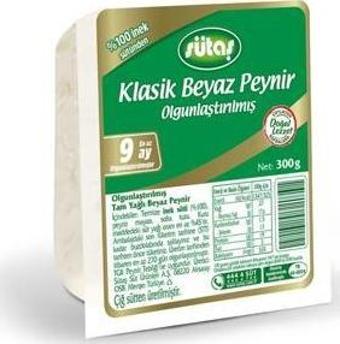 Sütaş Klasik Beyaz Peynir 300 g
