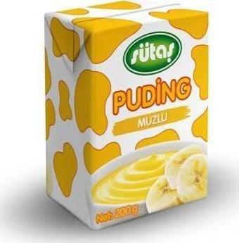 Sütaş Muzlu Puding 200 g