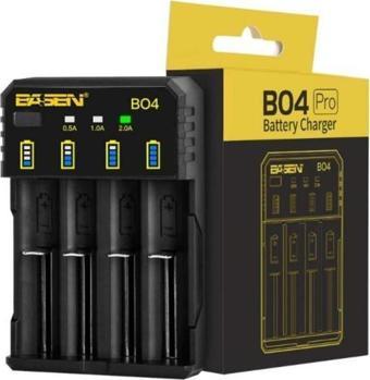 electroon Basen Bo-4 Pro Li-Ion / Ni-Cd / Ni-Mh Akıllı Pil Şarj Aleti