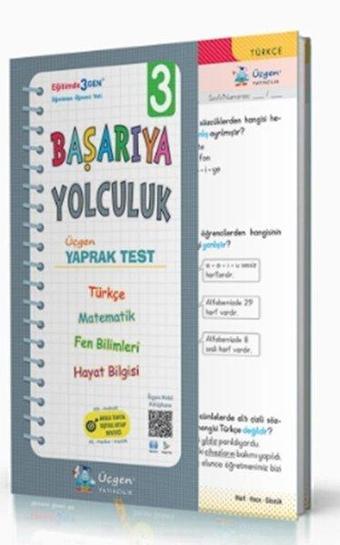 3.Sınıf Başarıya Yolculuk Yaprak Test - Kolektif  - Üçgen Yayınları