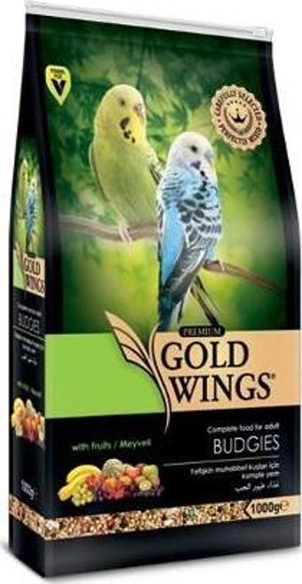 Gold Wings Premium Muhabbet Kuşu Yemi 1 kg