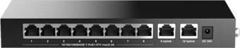 H3C Magic BS210T-HP 8 Port Poe+ 2 Port Uplink 10-100-1000 Mbps 110W Metal Kasa Swich