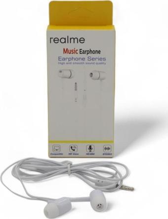 REALME MUSIC EARPHONE KABLOLU KULAKLIK BEYAZ