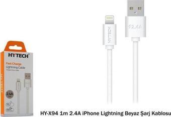 Hytech Hy - X94 Lightning 1m Kablo Beyaz