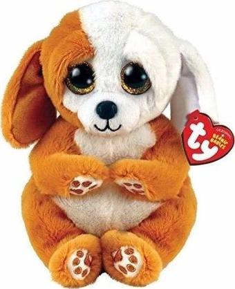 Ty Ruggles Kahverengi / Beyaz Köpek Peluş 20 cm