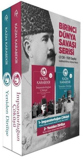 Birinci Dünya Savaşı Seti - 2 Kitap Takım - Kazım Karabekir - Truva Yayınları