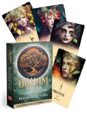 Ogham Oracle - Kehanet Kartları ve Rehber Kitap Özel Kutulu Set - Rezzan Ogül Yıldız - İkilem