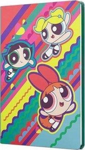 Mabbels The Powerpuff Girls Sert Kapak Butik Defter Yeşil 80 Yaprak 15 x 21 388142