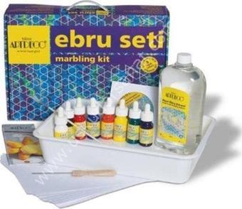 Artdeco Ebru Başlangıç Seti 8 renk x 30 ml Klasik şişe