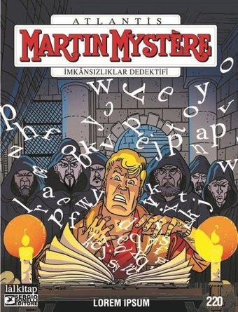 Martin Mystere Sayı 220 - Lorem Ipsum - Alfredo Castelli - Lal