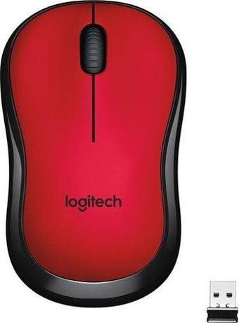 Logitech M220 Silent Kırmızı Mouse