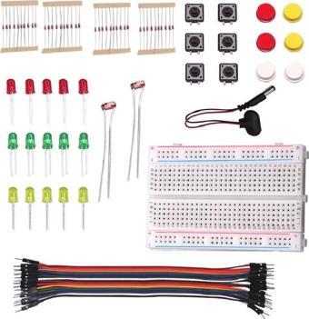 Anunnaki Başlangıç kiti UNO R3 Mini Breadboard LED Jumper Arduino Diy Kiti