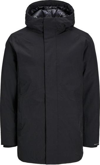 Jack & Jones 12258403 Jjekeen Parka Sn Siyah