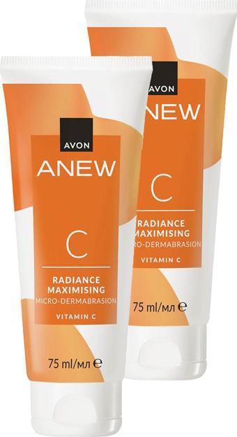 Anew Radiance Maximising Mikro Dermabrazyon C Vitamin Arındırıcı Scrub 75 Ml. İkili Set