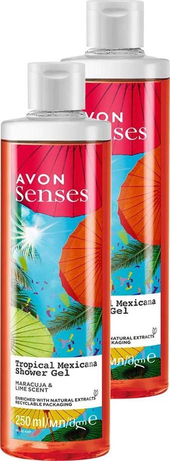 Tropical Mexicana Çarkıfelek ve Limon Kokulu Duş Jeli 250 Ml. İkili Set