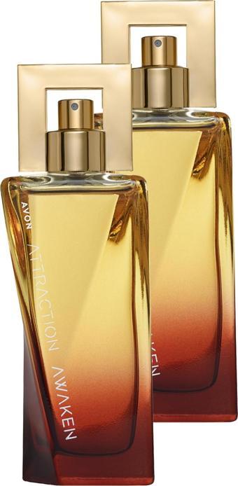 Attraction Awaken Kadın Parfüm Edp 50 Ml. İkili Set