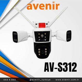 Avenir Av-S312 12 Mp 3 Kameralı Wifili