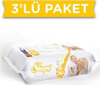 Sleepy Sensitive 3 Paket Islak Mendil 90'lı