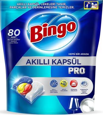 Bingo Bulaşık Makinesi Tableti Akıllı Pro 80'li