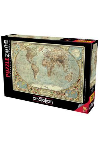 Anatolian 3935 Dünya Haritası 2000 Parça Puzzle