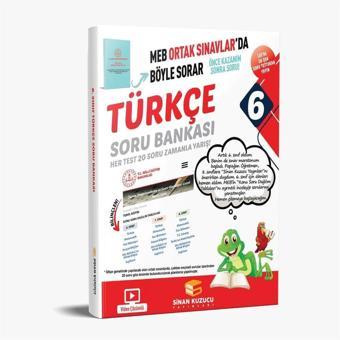 6. Sınıf | Türkçe Soru Bankası - sinan kuzucu - Sinan Kuzucu Yayınları