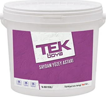 TEK BOYA SAYDAM YÜZEY ASTARI 7,5 L 10KG