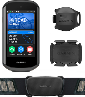 Garmin Edge 1050 Bundle Yol,Bisiklet Navigasyonu & Hız Sensörü Set