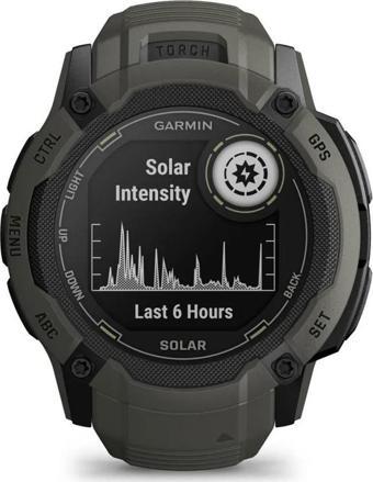 Garmin Instinct 2X Solar Yeşil Multisport Akıllı Saat