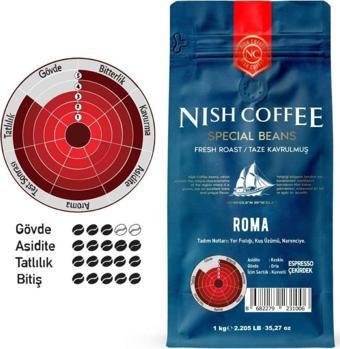 Nish Espresso Roma Kahve 1 Kg