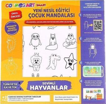 Cosmosart Smart Yeni Kutu Kalemsiz Sevimli Hayvanlar 30 x 30