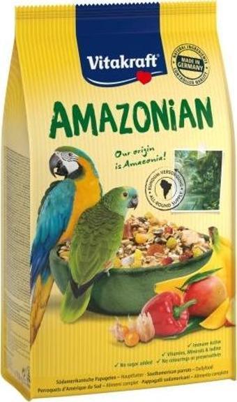 Vitakraft Amazon Afrika ve Gri Papağan Yemi 750 Gr - Petshopundan