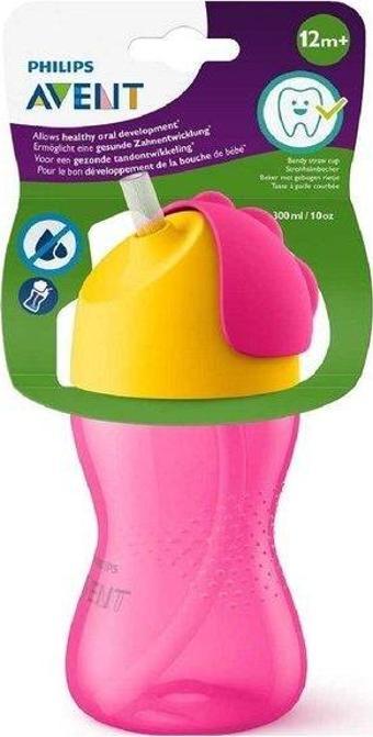 Philips Avent Pipetli Bardak +12 Ay 300 ml - Pembe