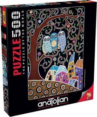 Anatolian 3605 Üç Baykuş 500 Parça Puzzle