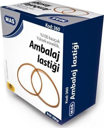 Mas Paket Lastiği Midi 200 Gr 360