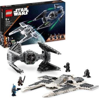 Lego Starwars TIE Interceptor LEGO Star Wars Mandalorian Fang Fighter TIE Interceptor'a Karşı 75348