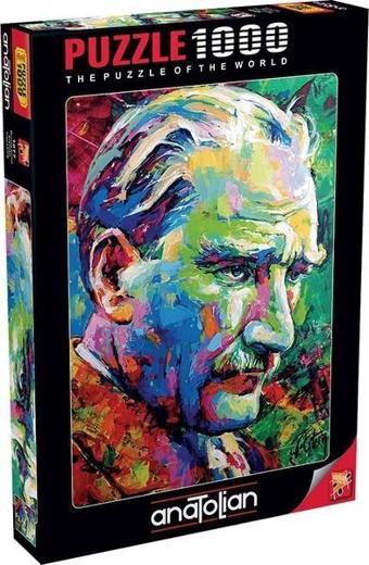 Anatolian 1077 Mustafa Kemal Atatürk 1000 Parça Puzzle